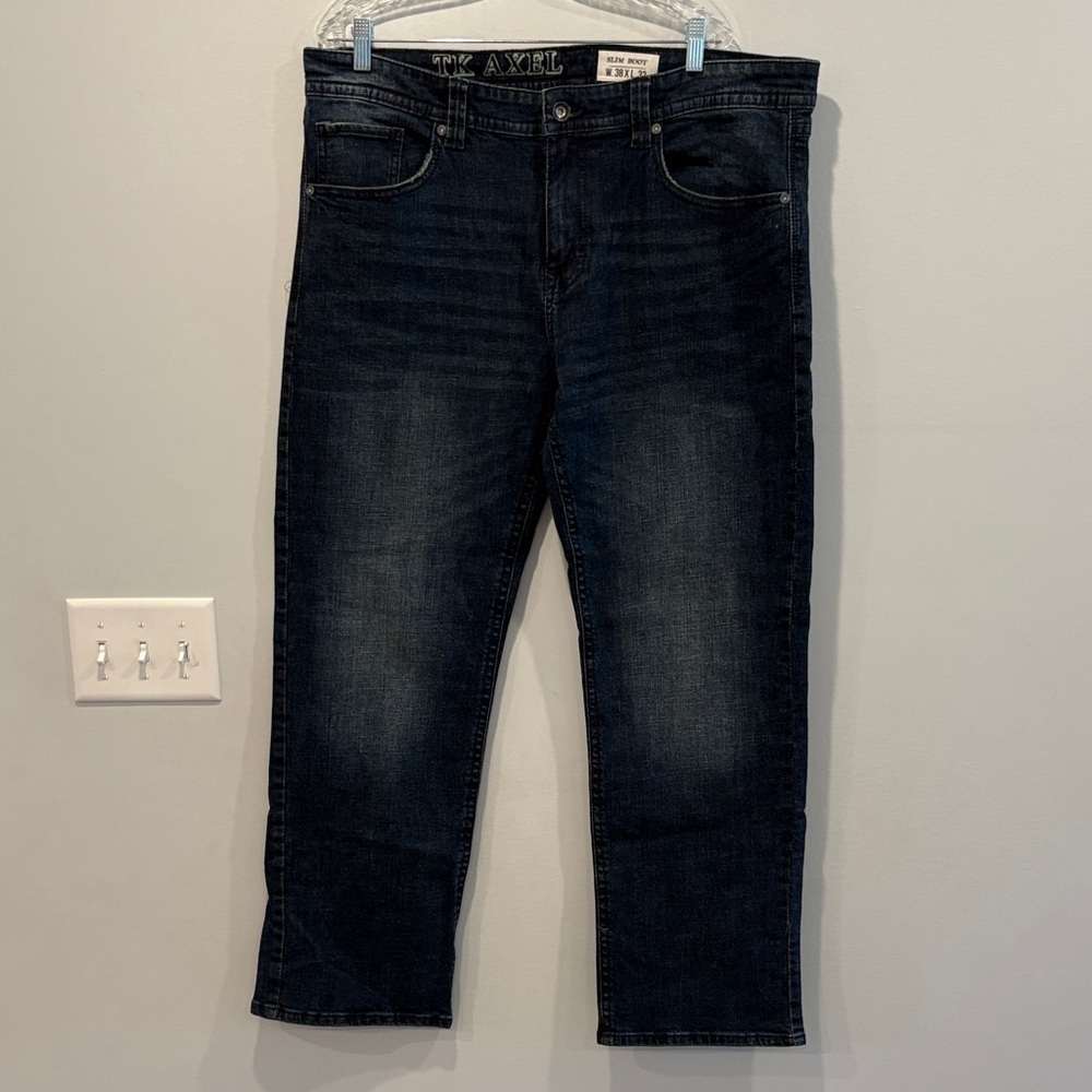 NWOT Men's Dark Blue Straight Jeans